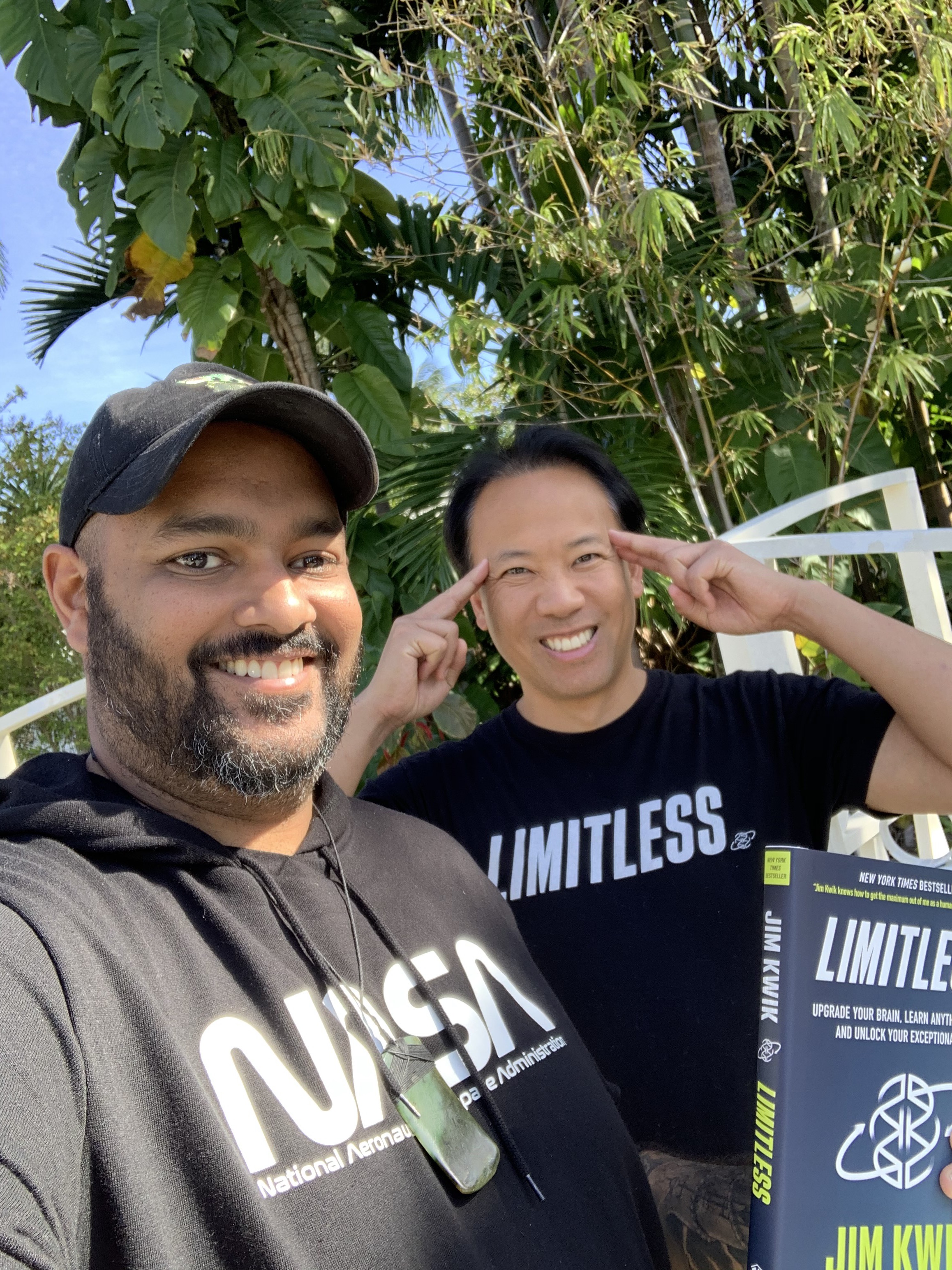 Rajiv with Jim Kwik